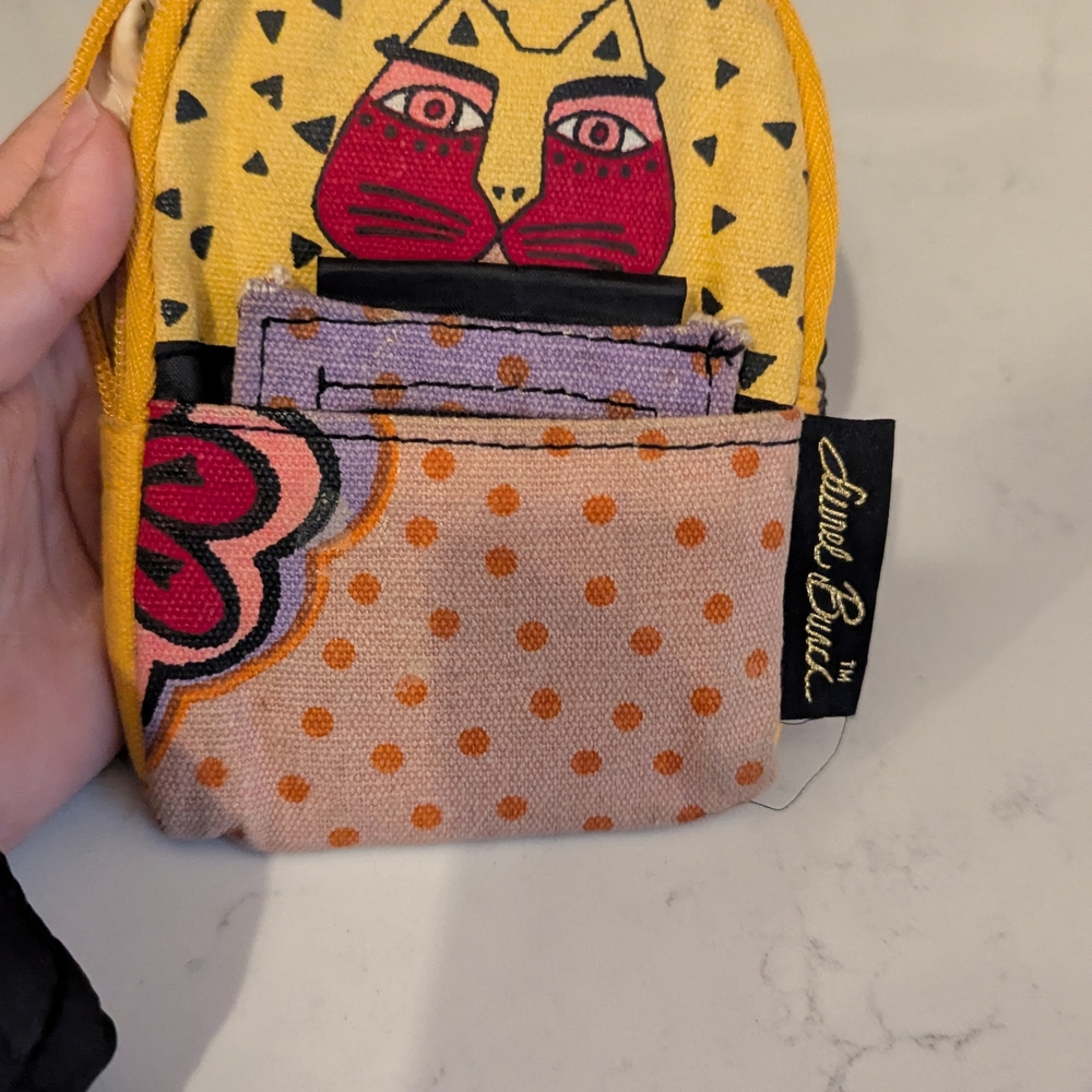 Laurel Burch Cat Design Mini Backpack